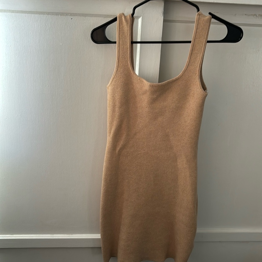 Sweater tank dress